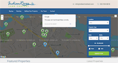 Desktop Screenshot of indianriverland.com